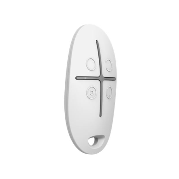 28313.04.WH3  Ajax SpaceControl Jeweller: Wireless Key Fob with Panic and Security Mode Control
