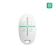 28313.04.WH3  Ajax SpaceControl Jeweller: Wireless Key Fob with Panic and Security Mode Control
