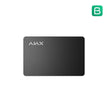 38217.89.BL : Ajax Pass (100pcs) ASP black; Access Card for Secure