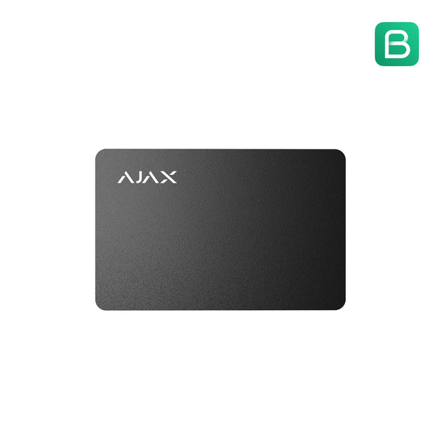 38217.89.BL : Ajax Pass (100pcs) ASP black; Access Card for Secure