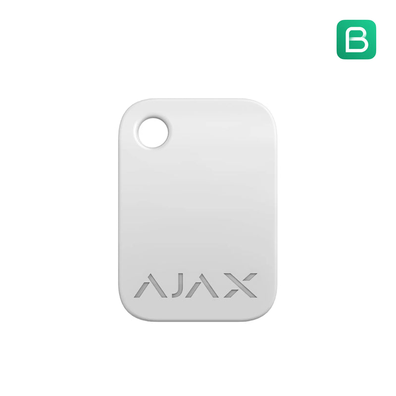 38229.90.WH : Ajax Tag,  Professional Contactless Key Fob for Secure Mode Control