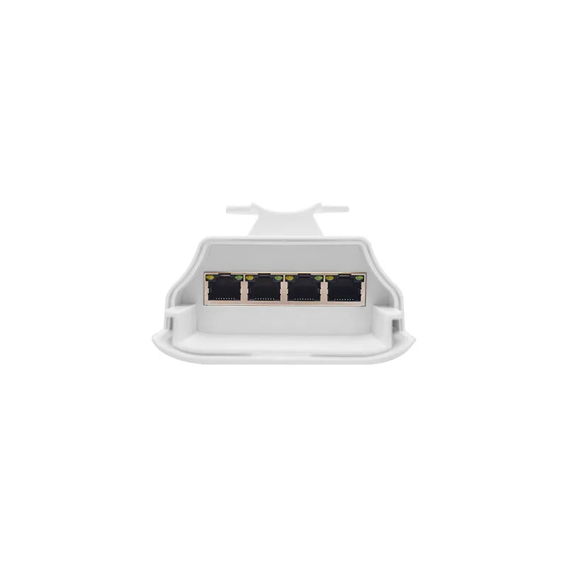 WI-PE51E : 4-Port PoE Extender with 60W Input and Long-Distance Mode