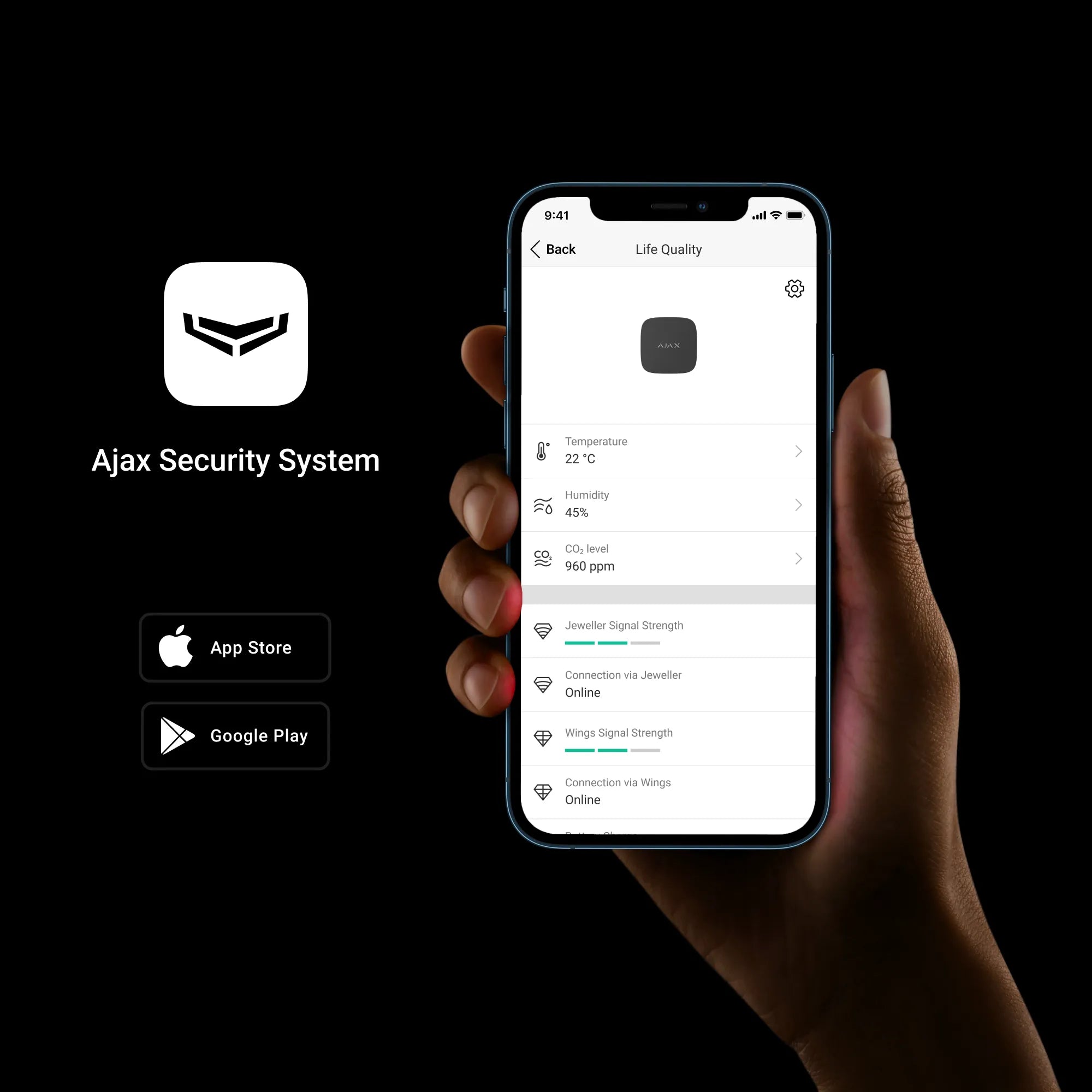 46499.135.BL3 :  temperature, humidity, and CO₂ wireless sensor