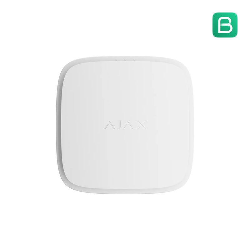 50555.137.WH3 : FireProtect 2 RB (Heat/Smoke/CO) : Wireless Triple-Threat Life-Safety Detector with Replaceable Batteries