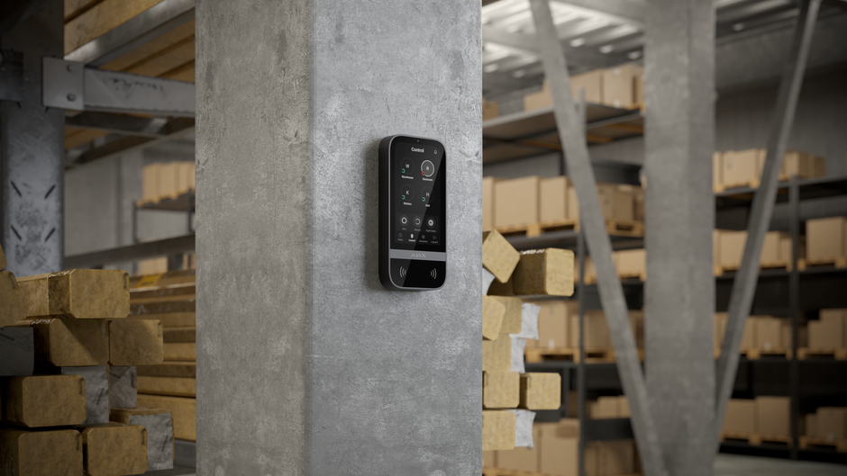 51905.148.BL3 : Ajax KeyPad TouchScreen (9NA) Black