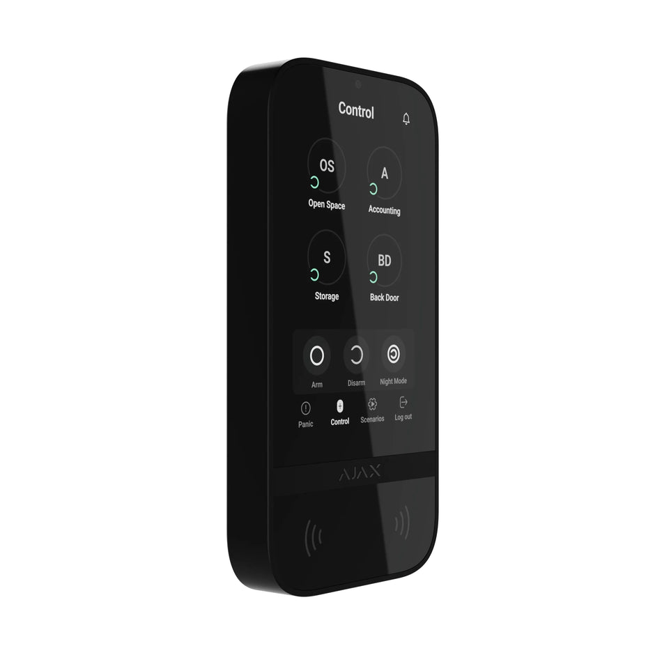 51905.148.BL3 : Ajax KeyPad TouchScreen (9NA) Black