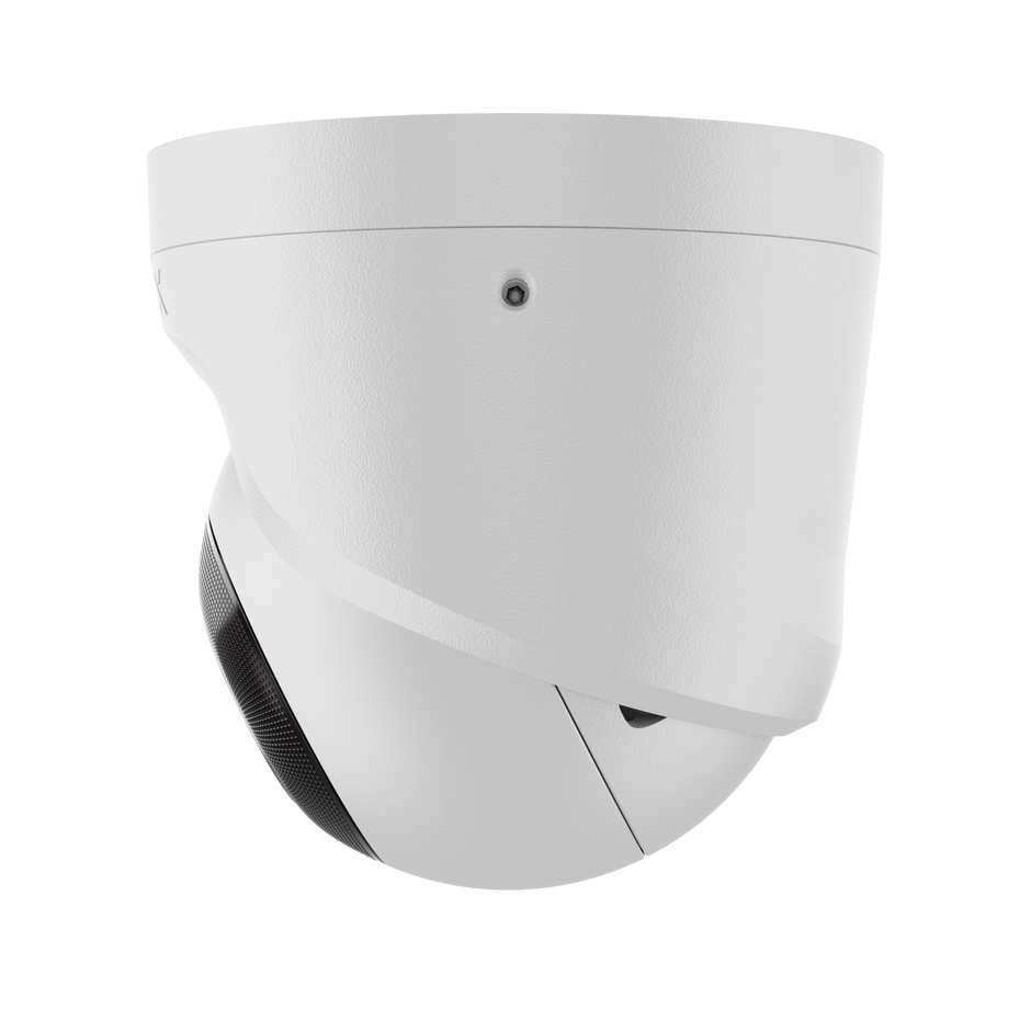 64923.197.WH1 : TurretCam HL (5 Mp/2.8 mm) AI-Powered Hybrid-Illumination IP Surveillance Camera