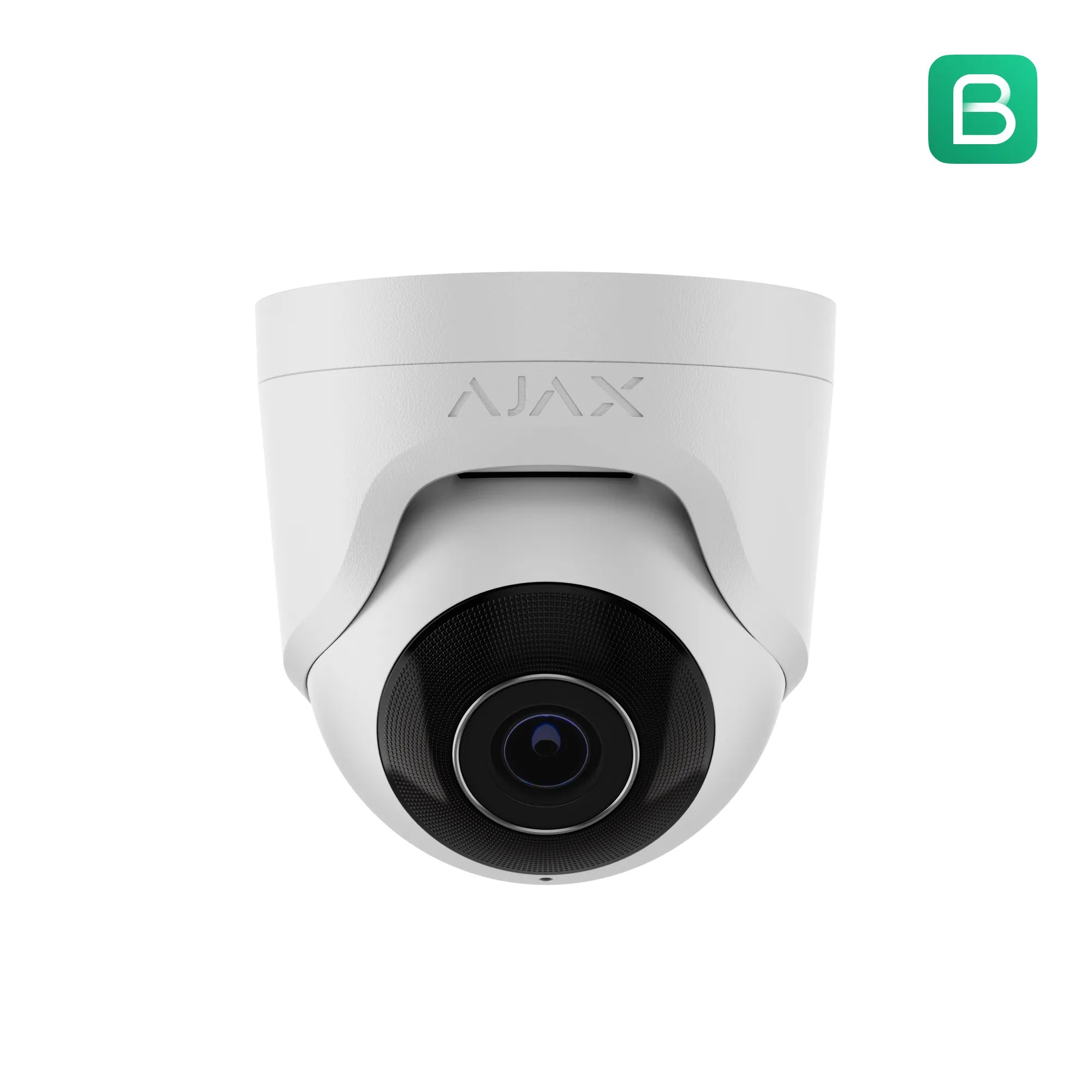64923.197.WH1 : TurretCam HL (5 Mp/2.8 mm) AI-Powered Hybrid-Illumination IP Surveillance Camera