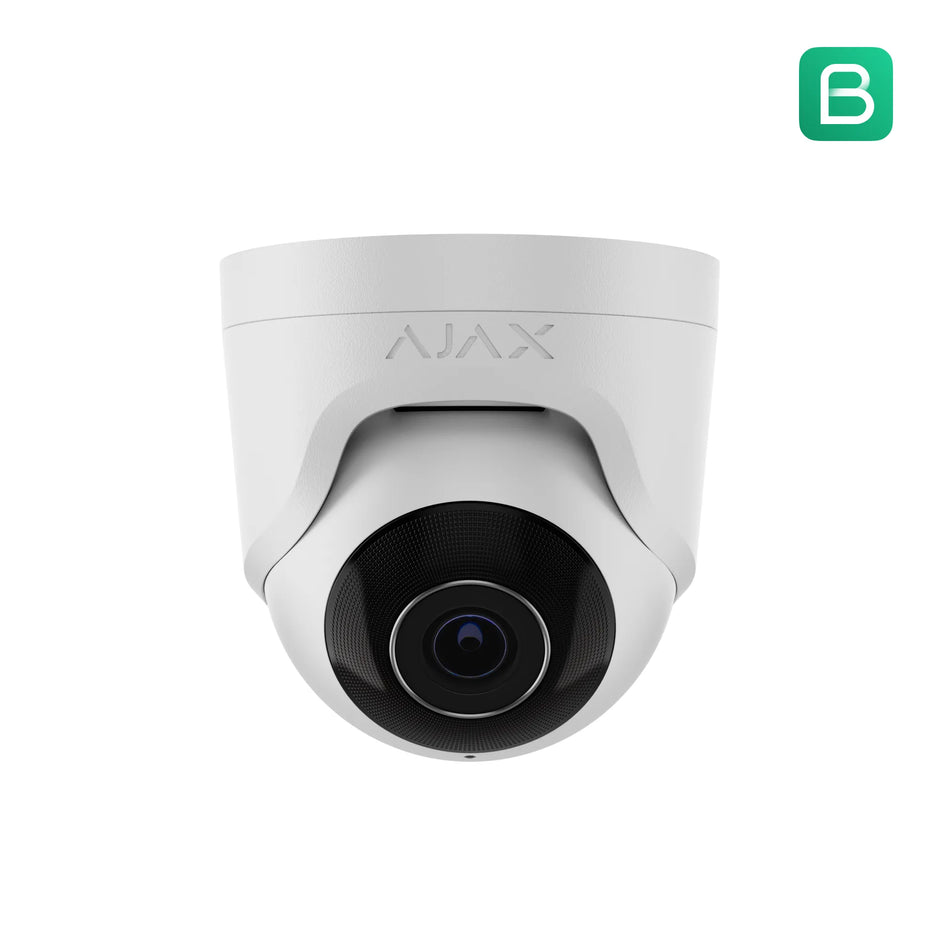 64923.197.WH1 : TurretCam HL (5 Mp/2.8 mm) AI-Powered Hybrid-Illumination IP Surveillance Camera