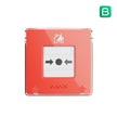 76382.171.NC1 : Ajax ManualCallPoint (Red) Jeweller: Wireless Fire Emergency Button