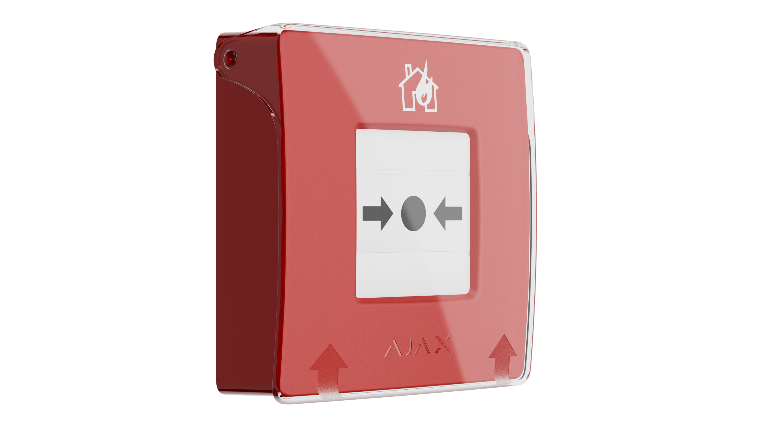 76382.171.NC1 : Ajax ManualCallPoint (Red) Jeweller: Wireless Fire Emergency Button