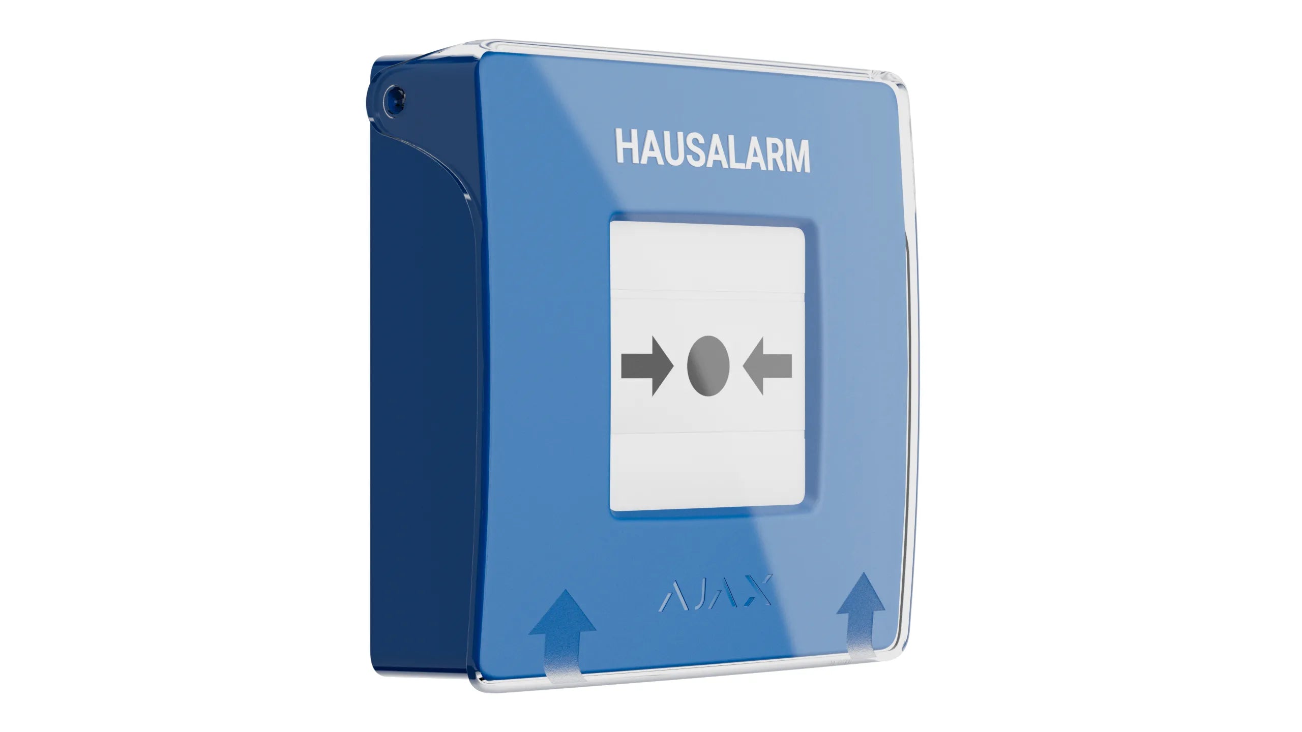 84236.171.NC3 : Ajax ManualCallPoint (Blue) Jeweller: Wireless Resettable Emergency Button