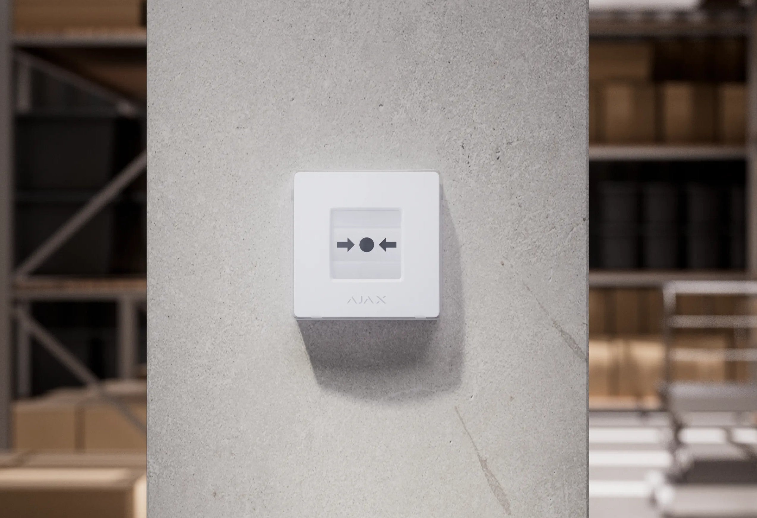 87650.171.NC3 :  Ajax Manual Call Point (White) (9NA)