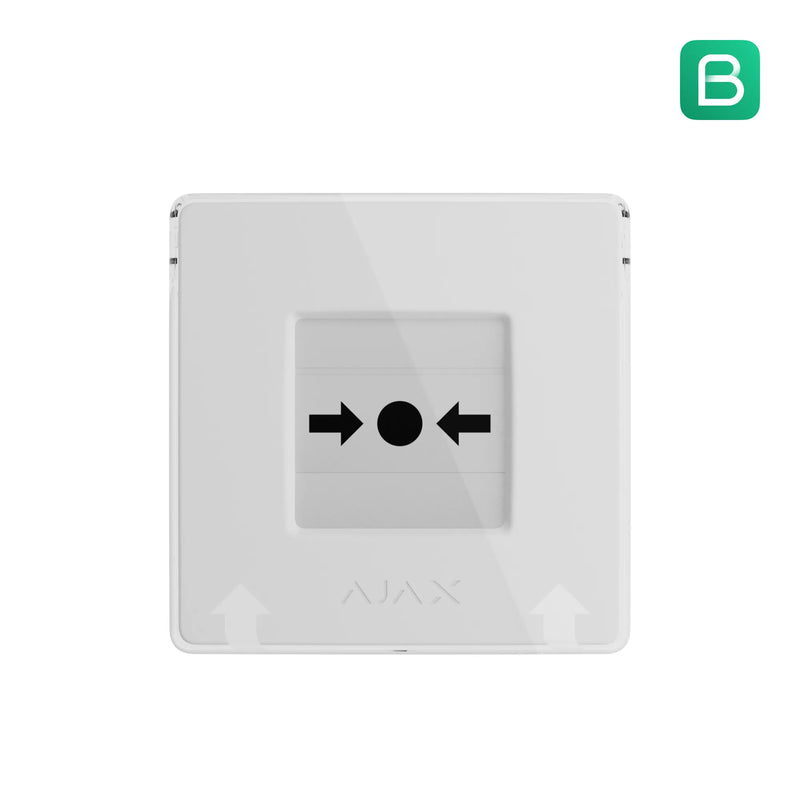 87650.171.NC3 :  Ajax Manual Call Point (White) (9NA)