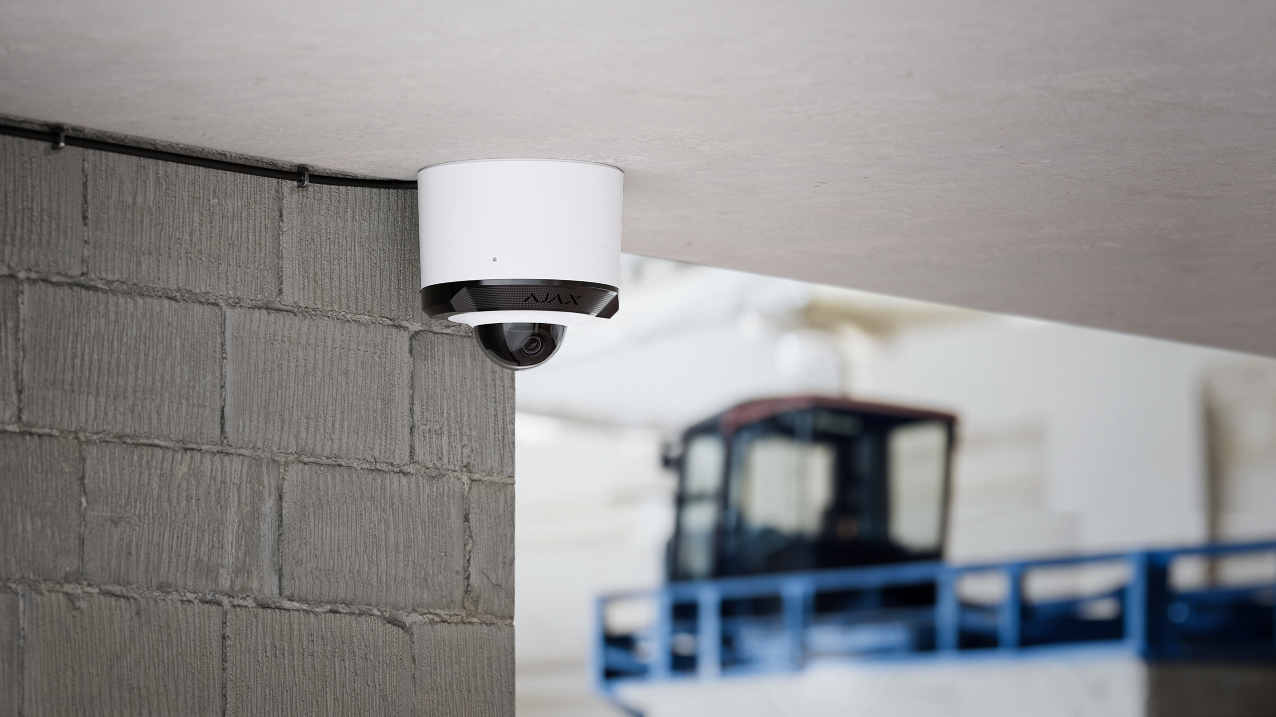 88881.234.WH : Ajax JunctionBox (118×59) Waterproof Mounting Box for IP Cameras