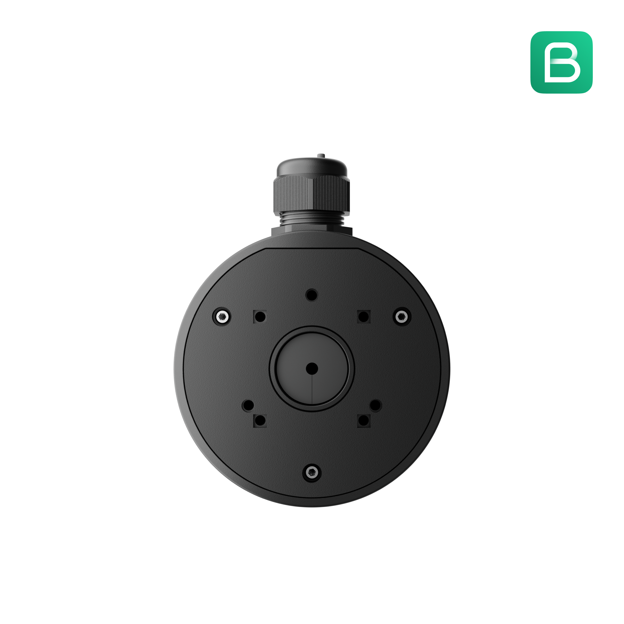 88882.234.BL : Ajax JunctionBox (118×59) Waterproof Mounting Box for IP Cameras