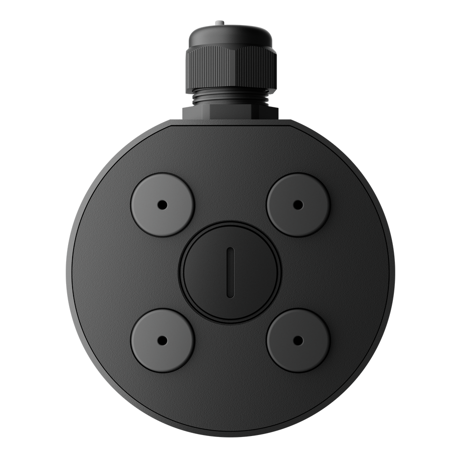 88882.234.BL : Ajax JunctionBox (118×59) Waterproof Mounting Box for IP Cameras