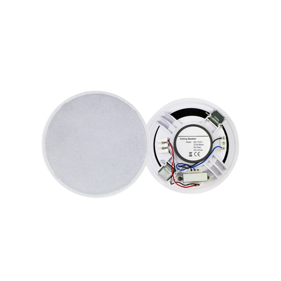 CSK-610HA : 6.5" Coaxial Ceiling Speaker, 100V / 70V, 10W / 6W / 3W