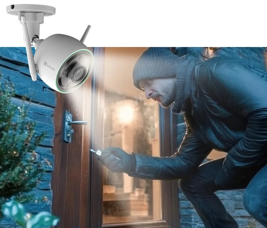 CS-C3N-A0-3G2WFL : Outdoor Smart Wi-Fi Camera with Color Night Vision