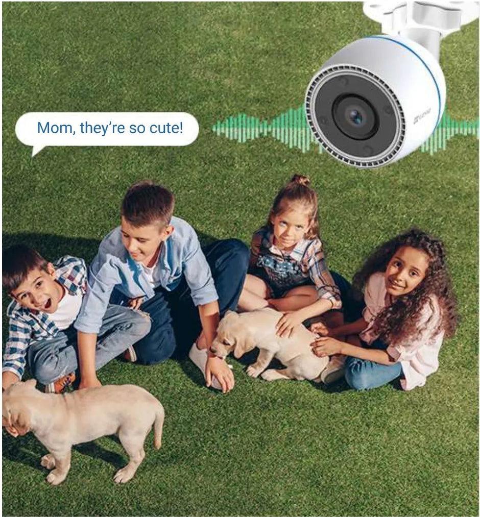 CS-C3TN-A0-1H2WF : EZVIZ Outdoor Smart Wi-Fi Camera | 2MP 1080p Color Night Vision