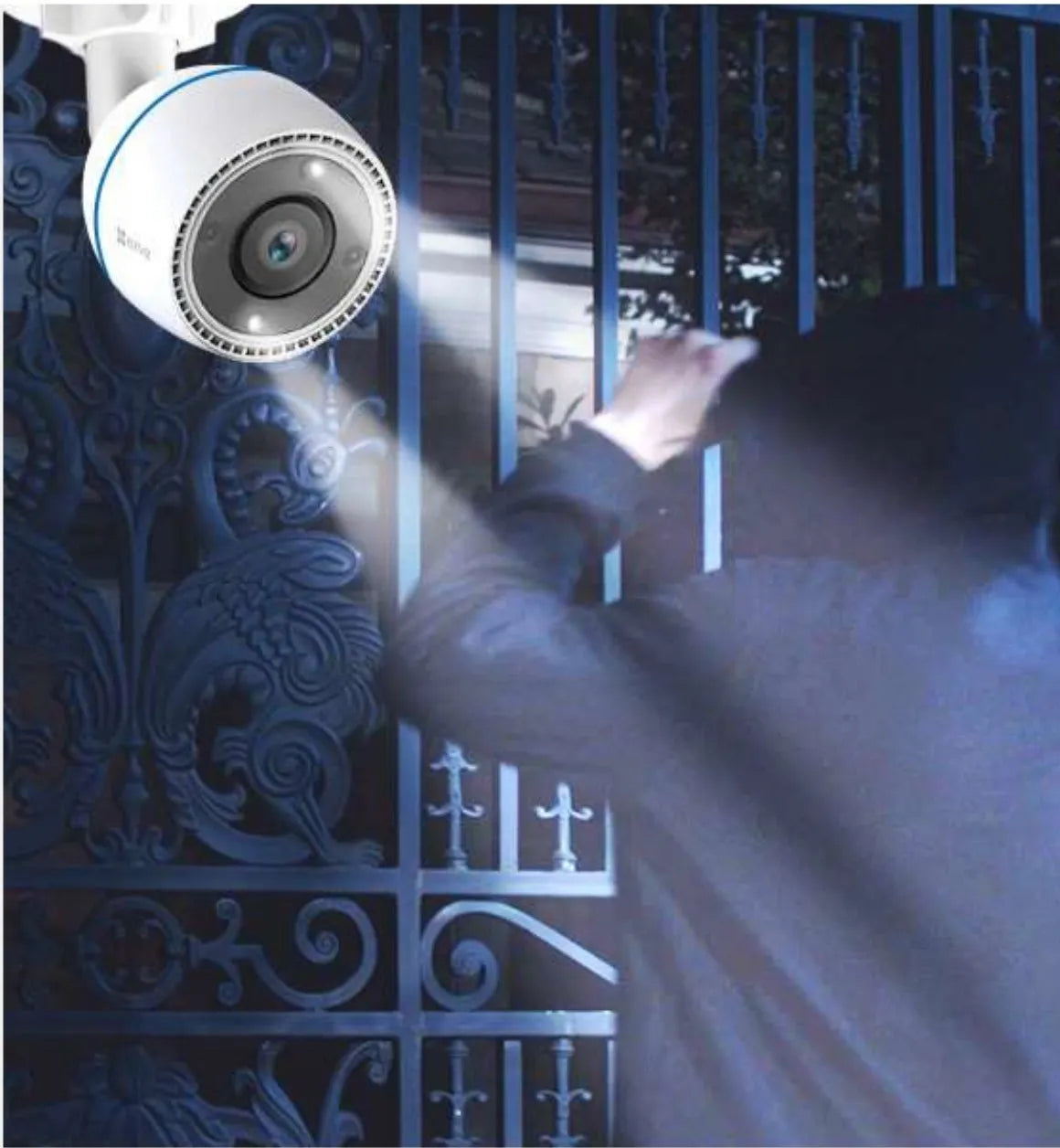 CS-C3TN-A0-1H2WF : EZVIZ Outdoor Smart Wi-Fi Camera | 2MP 1080p Color Night Vision