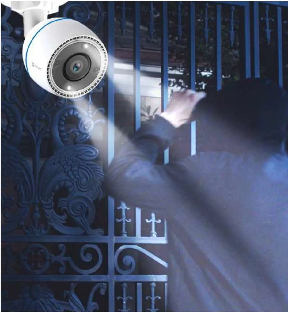 CS-C3TN-A0-1H2WF : EZVIZ Outdoor Smart Wi-Fi Camera | 2MP 1080p Color Night Vision