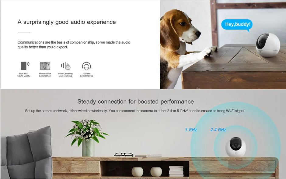 CS-C6-A0-8C4WF : 2K⁺ Pan & Tilt Smart Home Camera