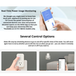 CS-T31-16B-US : EZVIZ T31 Wi-Fi Smart Plug with Energy Monitoring (US Version)