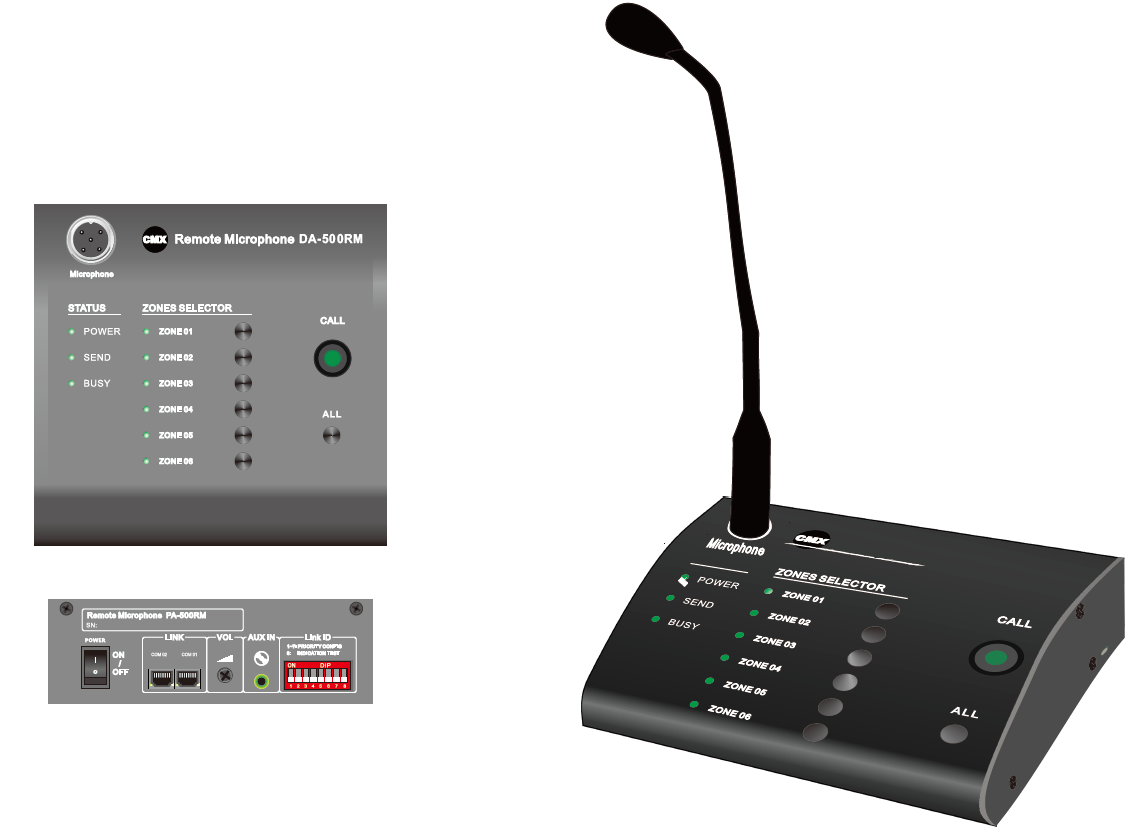 DA-350MW : Wi-Fi Internet Streaming 6-Zone Mixer Amplifier with Bluetooth, USB, MP3 & FM