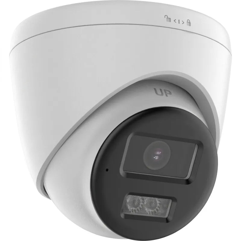 AUT81D-T, 4K Smart Hybrid Light Turret Camera, Active Deterrence