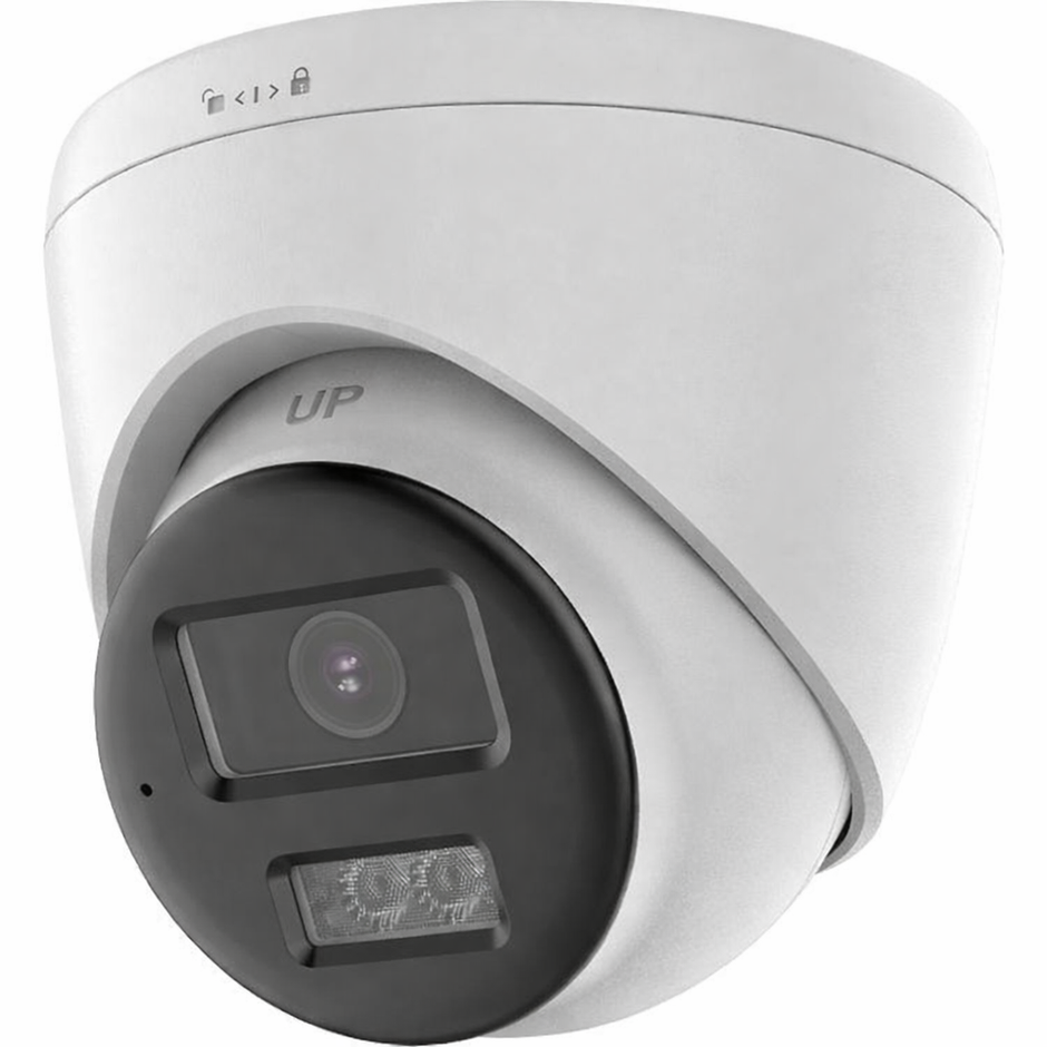 AUT81D-T, 4K Smart Hybrid Light Turret Camera, Active Deterrence