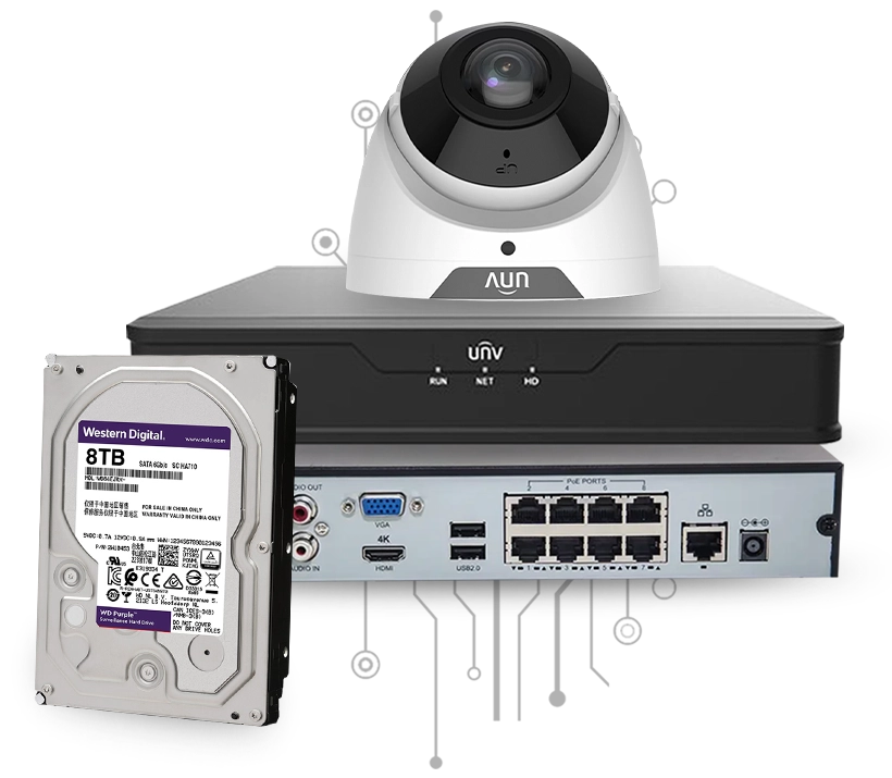 NVR301-08S3-P8
