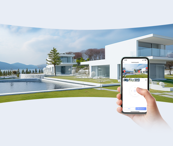 CS-H90-R100-8H44WKFL: Dual 2K-Lens Innovation for Comprehensive Surveillance.