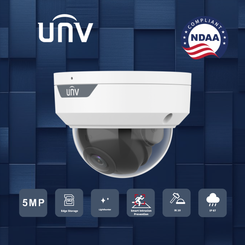 IPC325SR3-ADF28KM-G : 5MP HD Vandal-Resistant IR Fixed Dome Network Camera