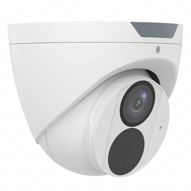 IPC3614SR-ADF28KM-H, 4 MP EasyStar Fixed Dome Camera, 120 dB True WDR, Built-in Mic, Smart IR 30 m, MicroSD 512 GB, PoE, IP67