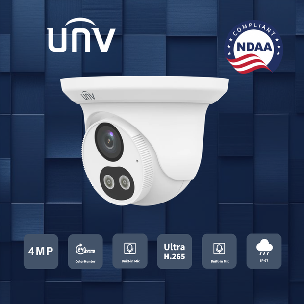 IPC3615LB-AF28K-DL : 5MP HD ColorHunter Fixed Eyeball Network Camera
