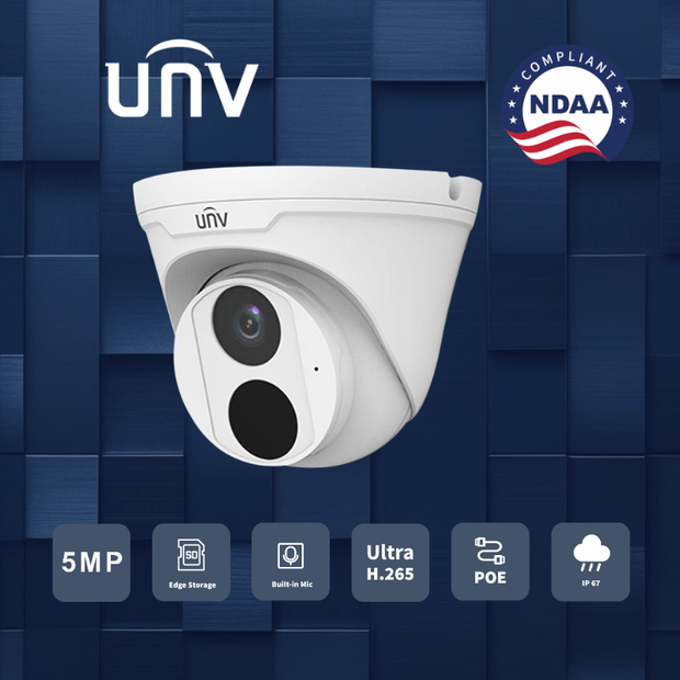 IPC3615LR3-PF40-D : 5MP Fixed Dome Network Camera