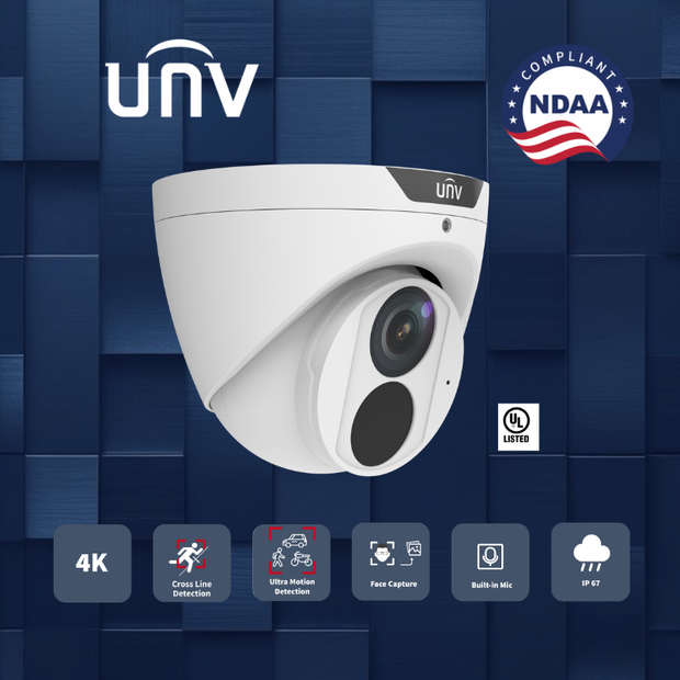 IPC3618SB-ADF28KM-I0 : 8MP LightHunter IR Fixed Eyeball Network Camera