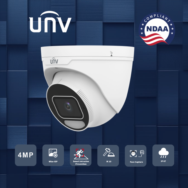 IPC3634SE-ADF28K-WP-I1 : 4MP WDR OwlView Plus Eyeball Network Camera