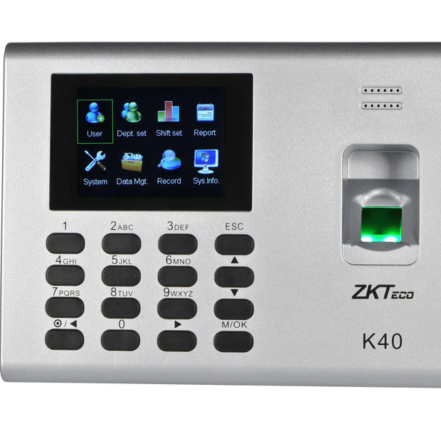 K40 Pro/ID – Biometric Time Attendance Terminal with Access Control Functions