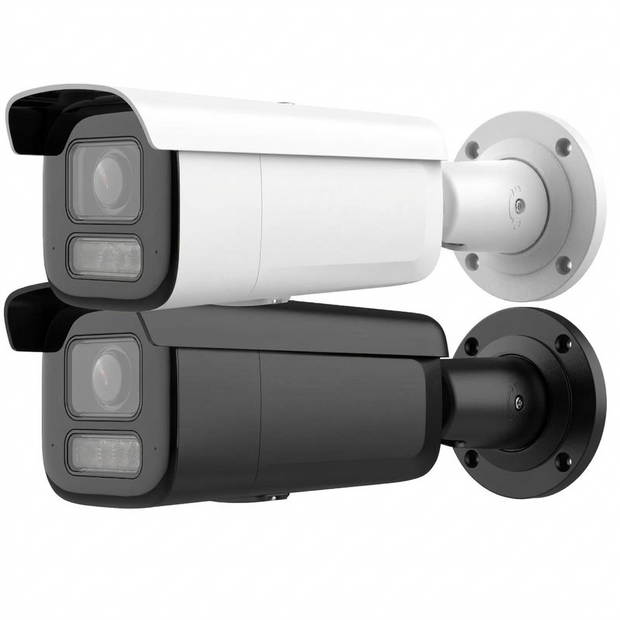 NC324G2-VBZL2U/SRB, 4 MP Motorized Varifocal Smart Hybrid Light Bullet Camera, Active Deterrence, AcuSense