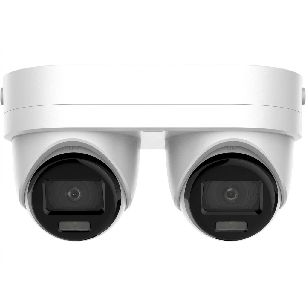 NC324G2D-XDLU/RB, 2 Independent Channels Dual-Lens Camera, Smart Hybrid Light