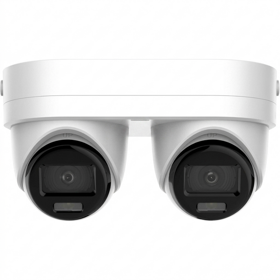NC324G2D-XDLU/RB, 2 Independent Channels Dual-Lens Camera, Smart Hybrid Light