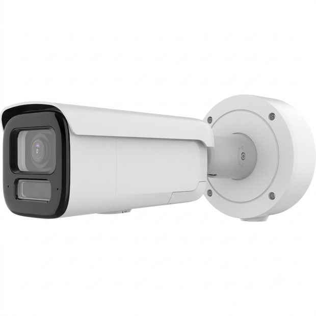 NC348G3-VBZLIU/RB, 8 MP (4K UHD) Motorized Varifocal Smart Hybrid Light Bullet Camera, Active Deterrence, Anti-Corrosion (NEMA 4X), IK10