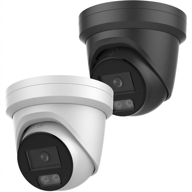 NC348G3-XD/LIU, 8 MP (4K UHD) ColorVu Dome Network Camera, 24/7 Full Color, F1.0 Super-Aperture