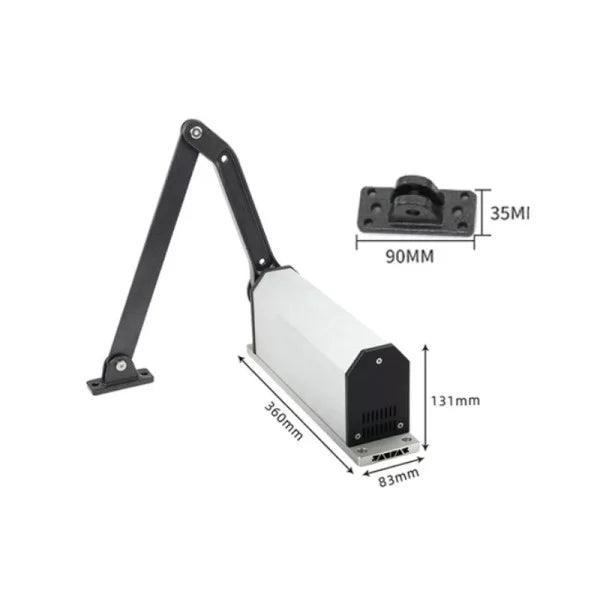 The OCB-D03 Automatic Door Opener / Closer uses advanced technology for smooth and reliable operation. Its robust construction and powerful motor make it suitable for doors of various sizes and up to 140 kg.