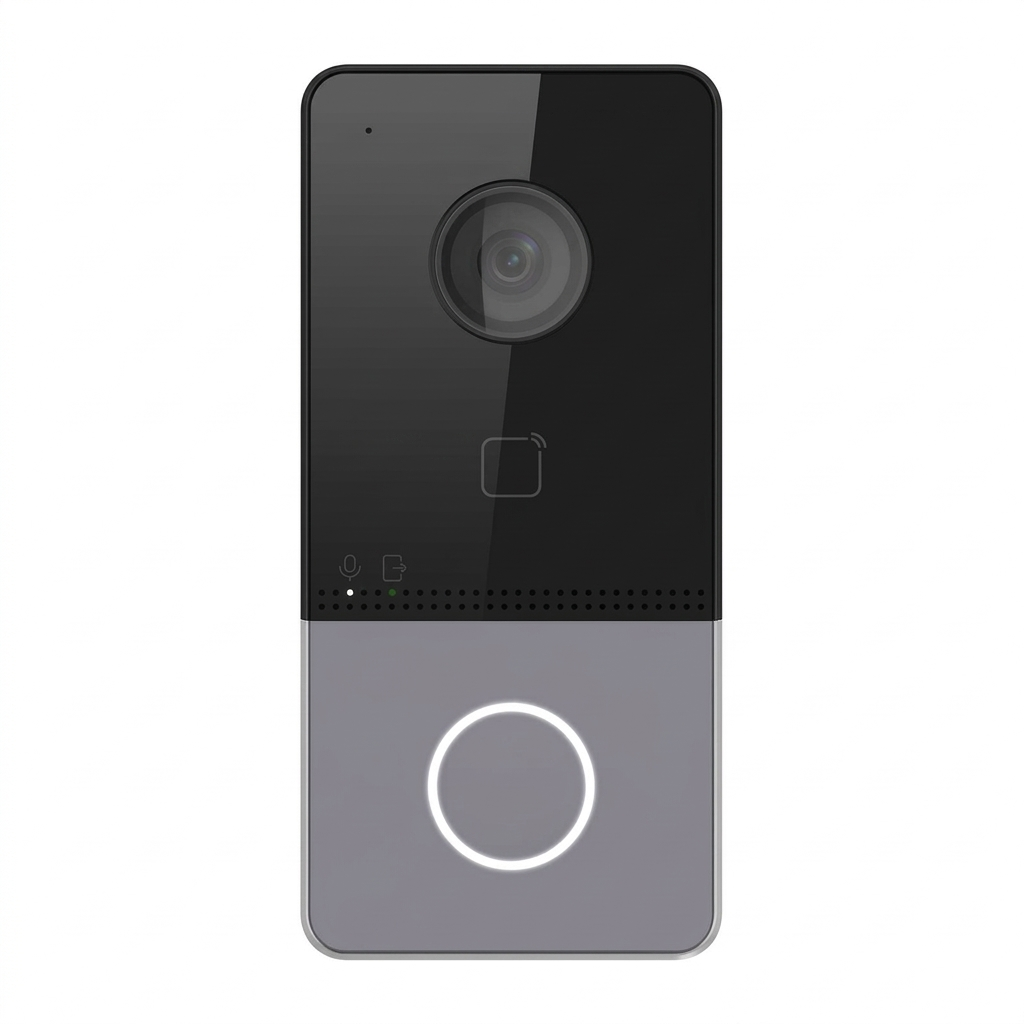 OCB-KV6113-WPE1, 2 MP IP Villa Door Station, Built-in Card Reader, One-Touch Call, PoE, Hik-Connect, IP65