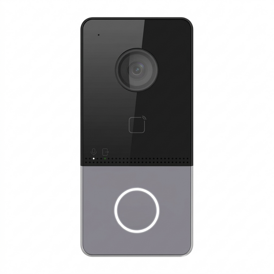 OCB-KV6113-WPE1, 2 MP IP Villa Door Station, Built-in Card Reader, One-Touch Call, PoE, Hik-Connect, IP65
