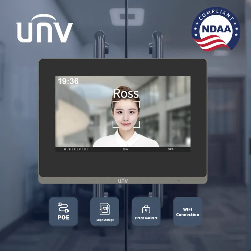 OEI-371S-H-W : 7-Inch Touch Screen Wall-Mounted Indoor Station