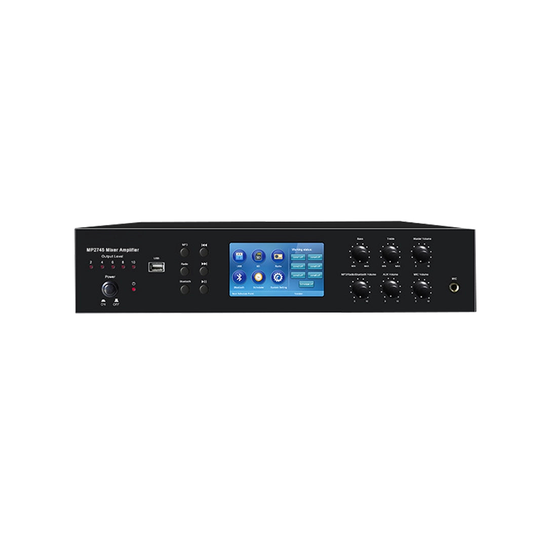 MP2745 : Integrated Mixer Amplifier 450W (6 Zones, Bluetooth, USB, FM)